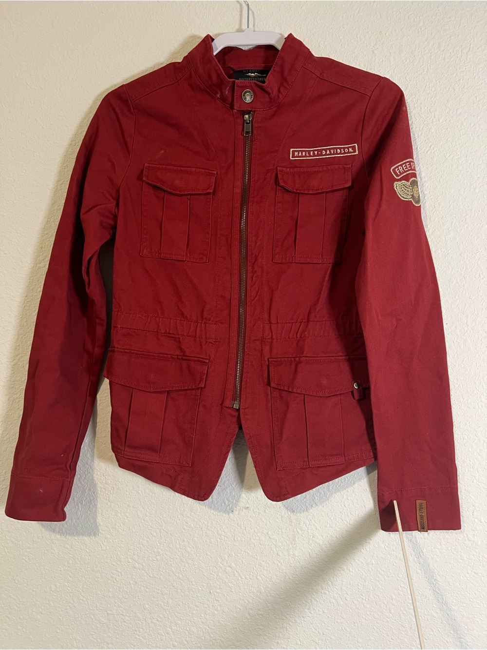 Harley-Davidson Women's Burgundy Utility Jacket